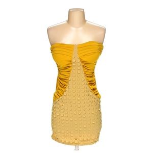 ✨Marigold Gorgeous Strapless Dress✨